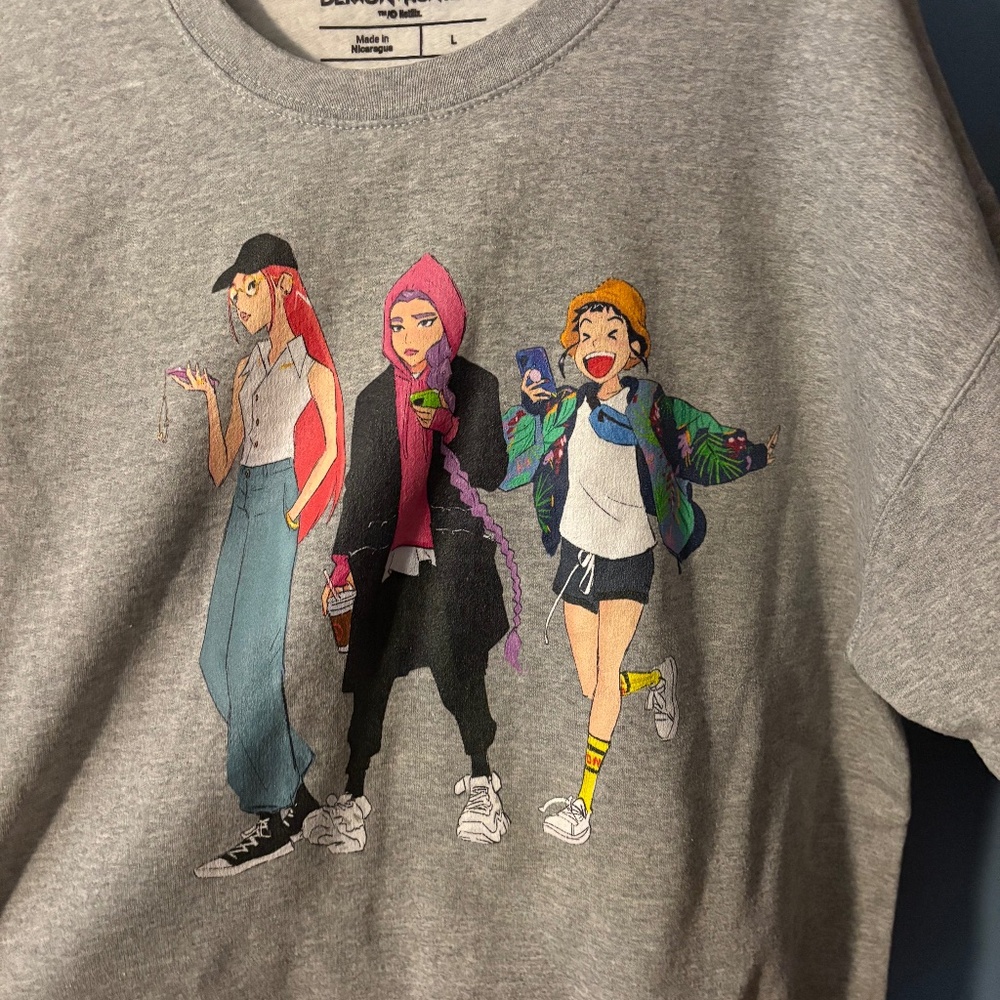 Kpop demon hunters sweatshirt